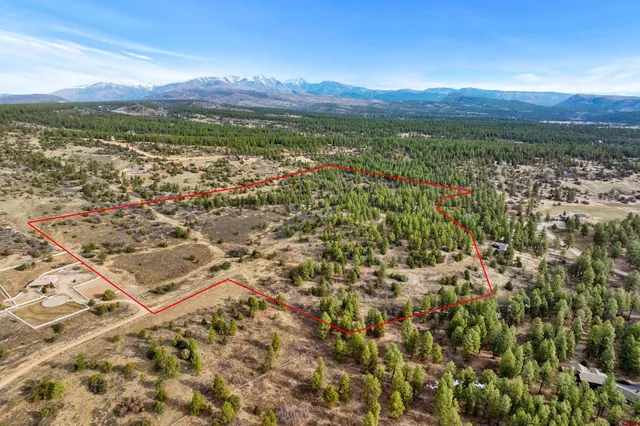 a view of city and mountain