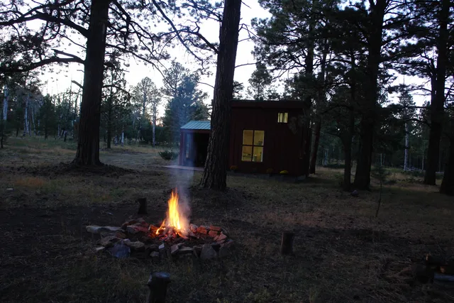 a front view of a building