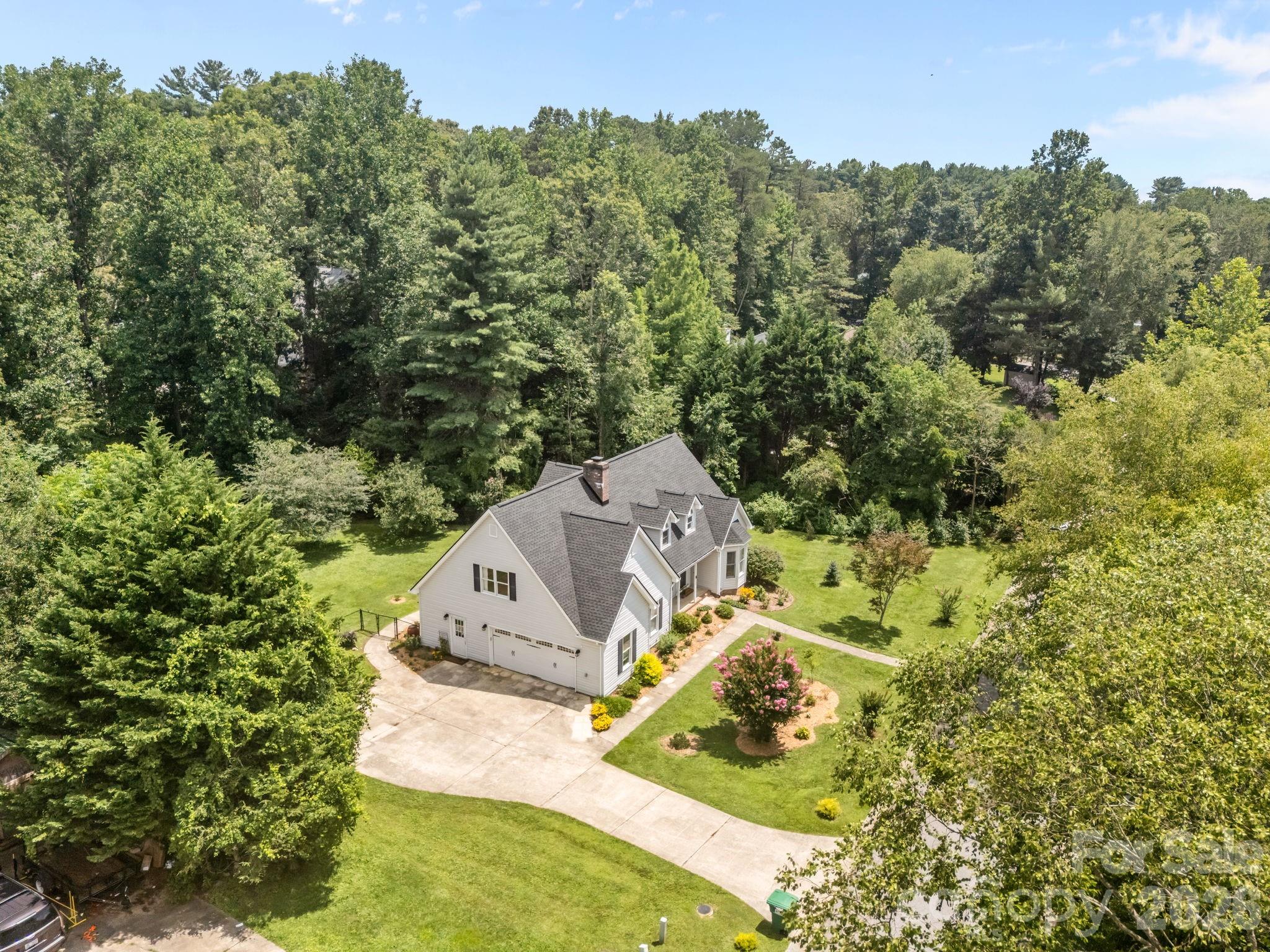6 Springfield Way Arden, NC 28704 - Photo 46 of 47 an aerial view of a house with a yard