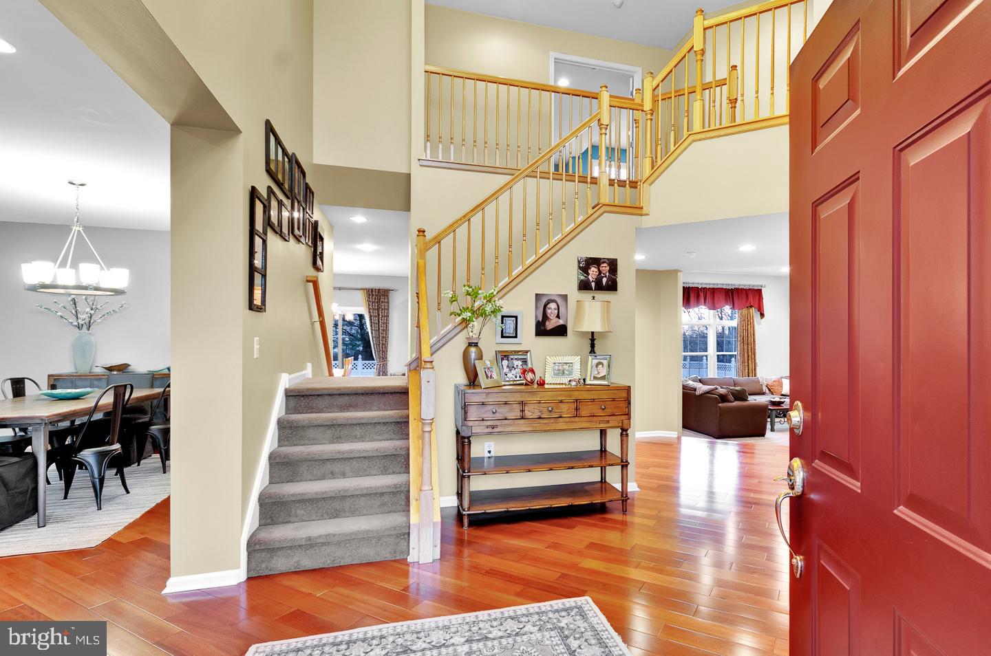 46 Equestrian Lane Cherry Hill, NJ 08003 - Photo 4 of 57 Entry foyer with upgraded hardwood floors