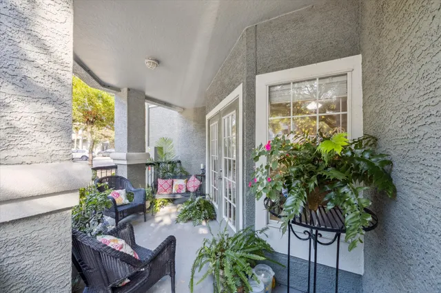 a storage room with washer and dryer