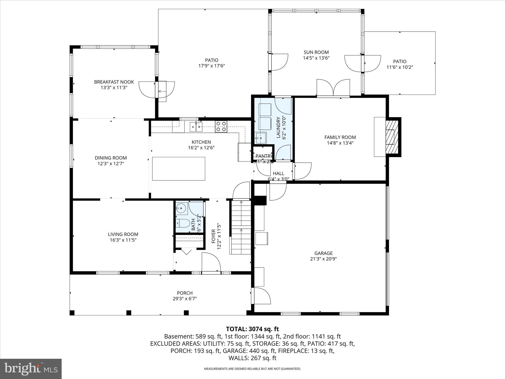 222 Audrey Drive Lititz, PA 17543 - Photo 56 of 56 Floorplan
