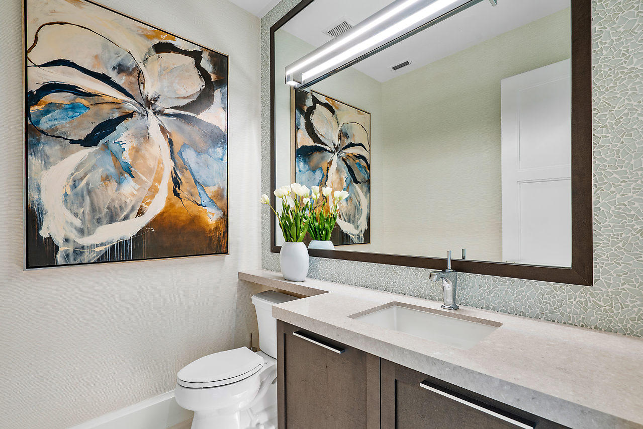 434 Northeast Wavecrest Way Boca Raton, FL 33432 - Photo 13 of 35 First Floor Powder Room
