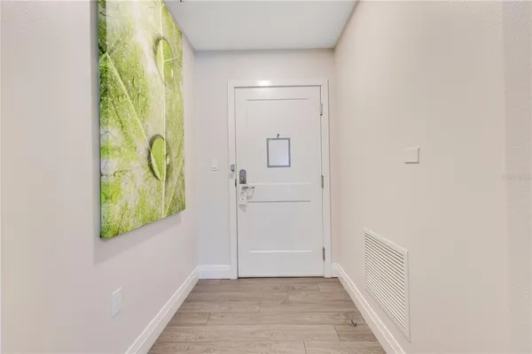 a view of an entryway
