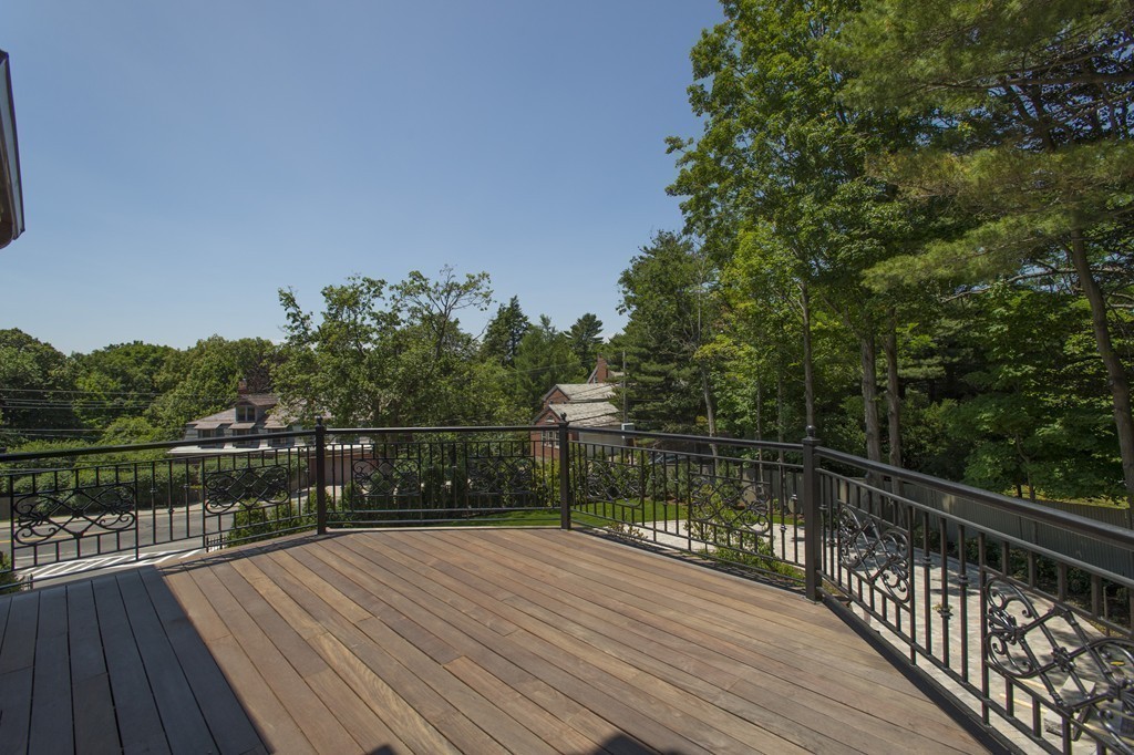 201 Hyslop Road Brookline, MA 02445 - Photo 27 of 30 a view of a balcony with wooden floor