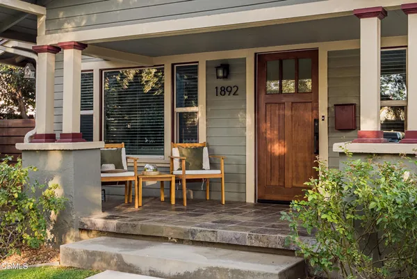 a view of a house with patio