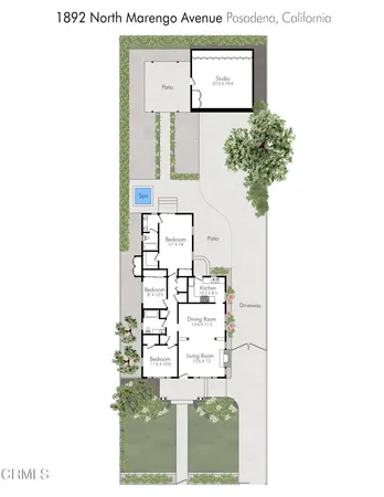 a picture of a floor plan