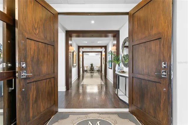 a view of a living room