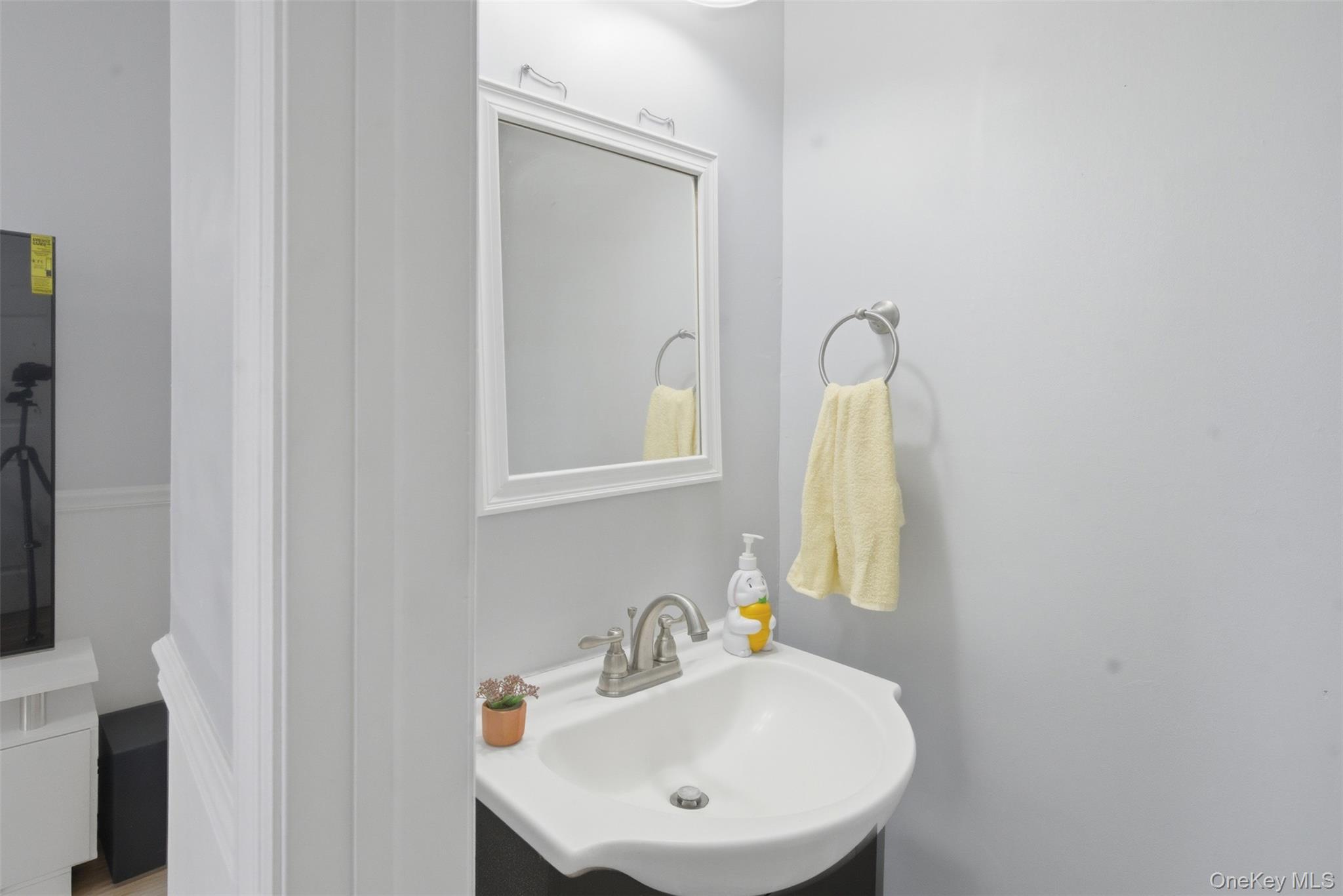 64 Wait Street Walden, NY 12586 - Photo 26 of 26 a bathroom with a sink and a mirror