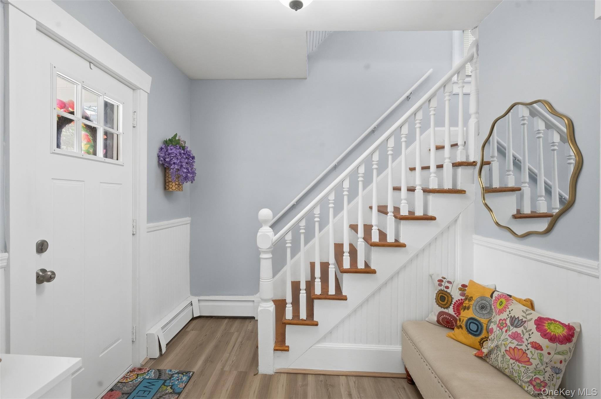 64 Wait Street Walden, NY 12586 - Photo 4 of 26 a view of entryway with stairs and wooden floor