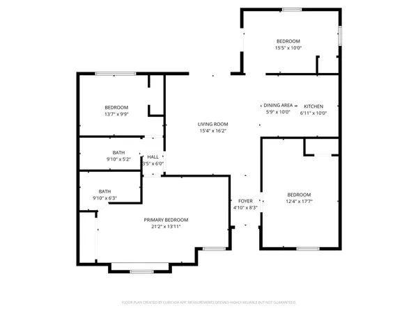 a picture of a floor plan