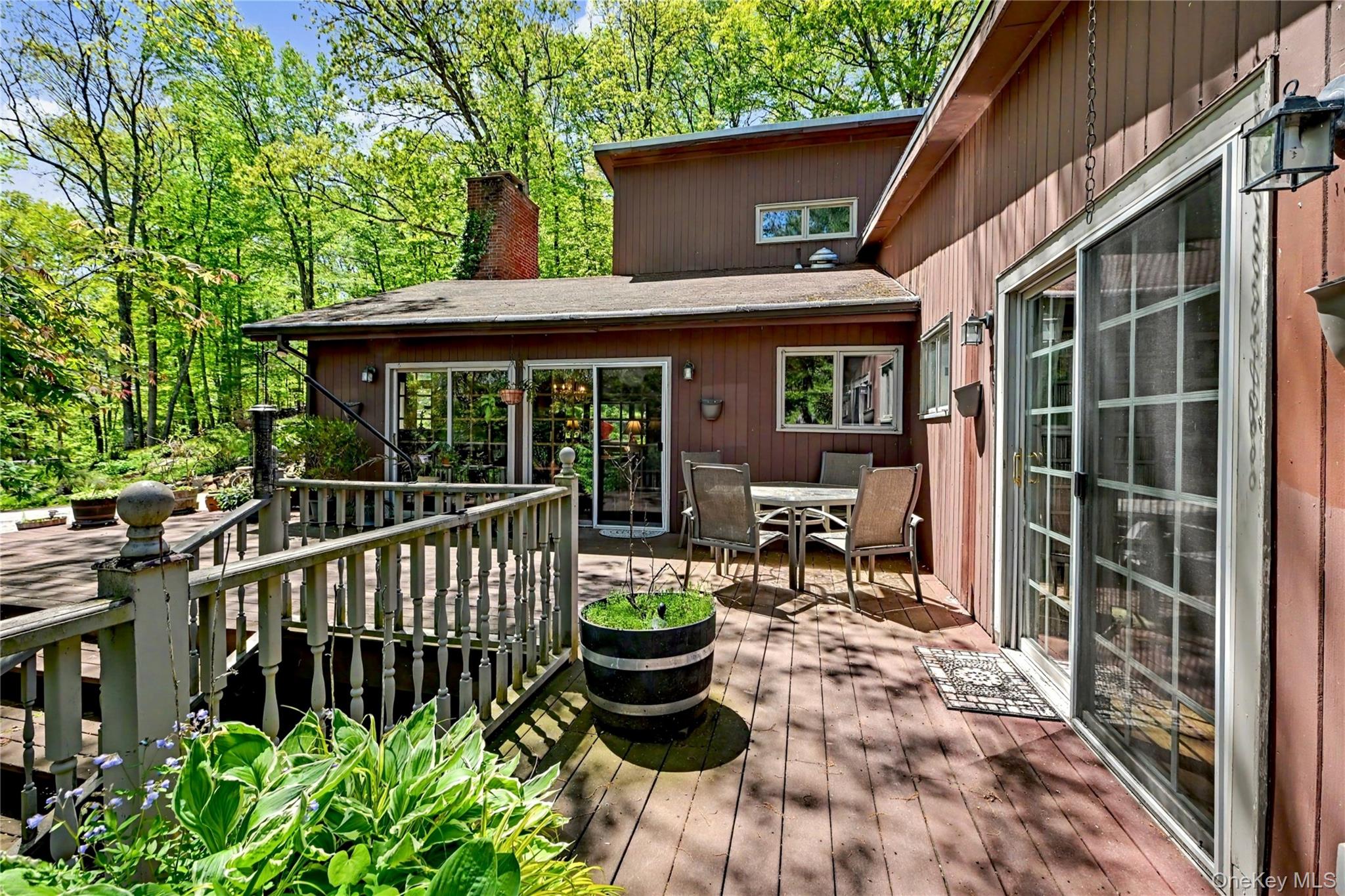 631 Croton Falls Road Carmel, NY 10512 - Photo 34 of 43 a view of a chair and tables in the balcony