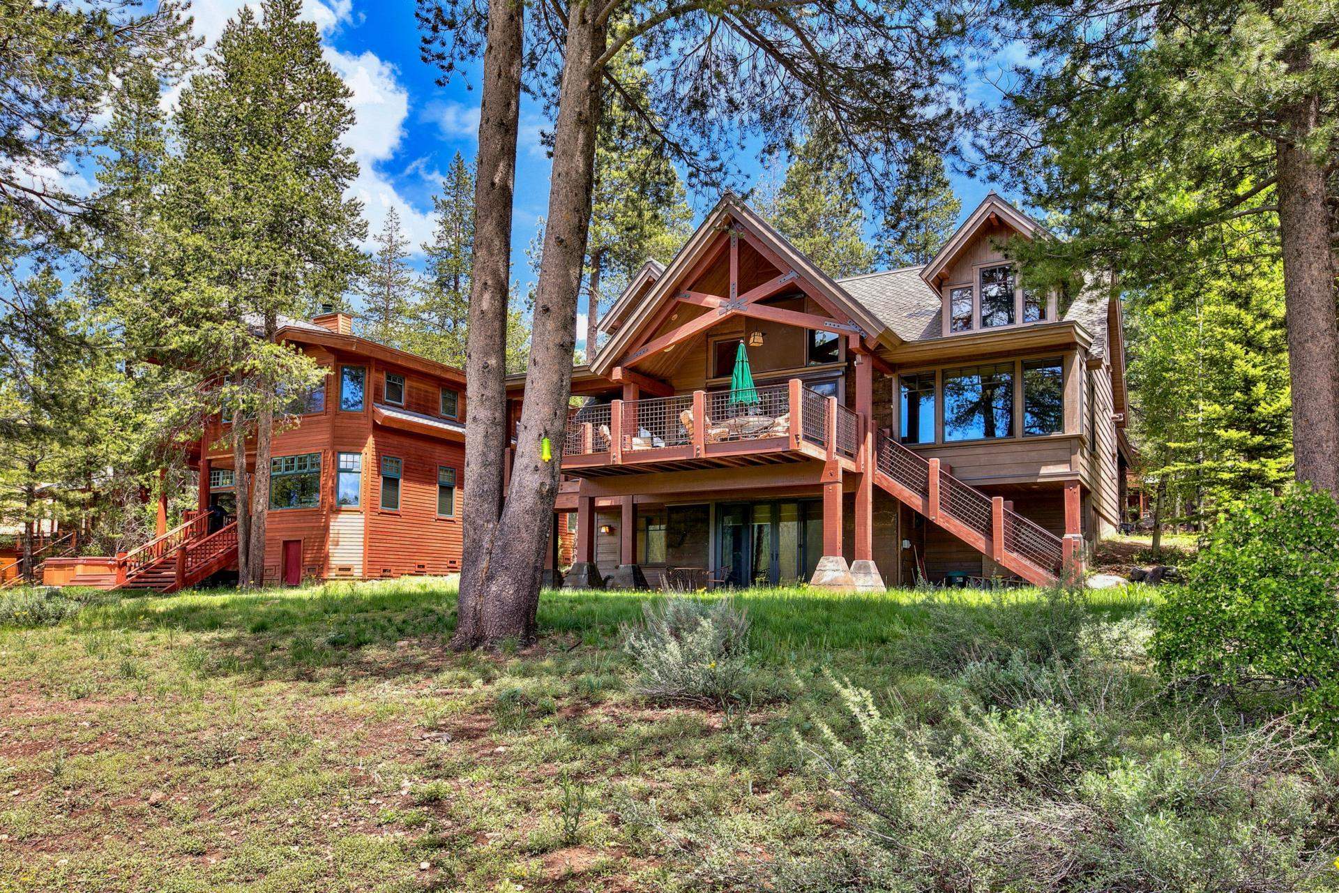 11368 Bennett Flat Road Truckee, CA 96161 - Photo 19 of 21 a front view of a residential houses with yard and green space