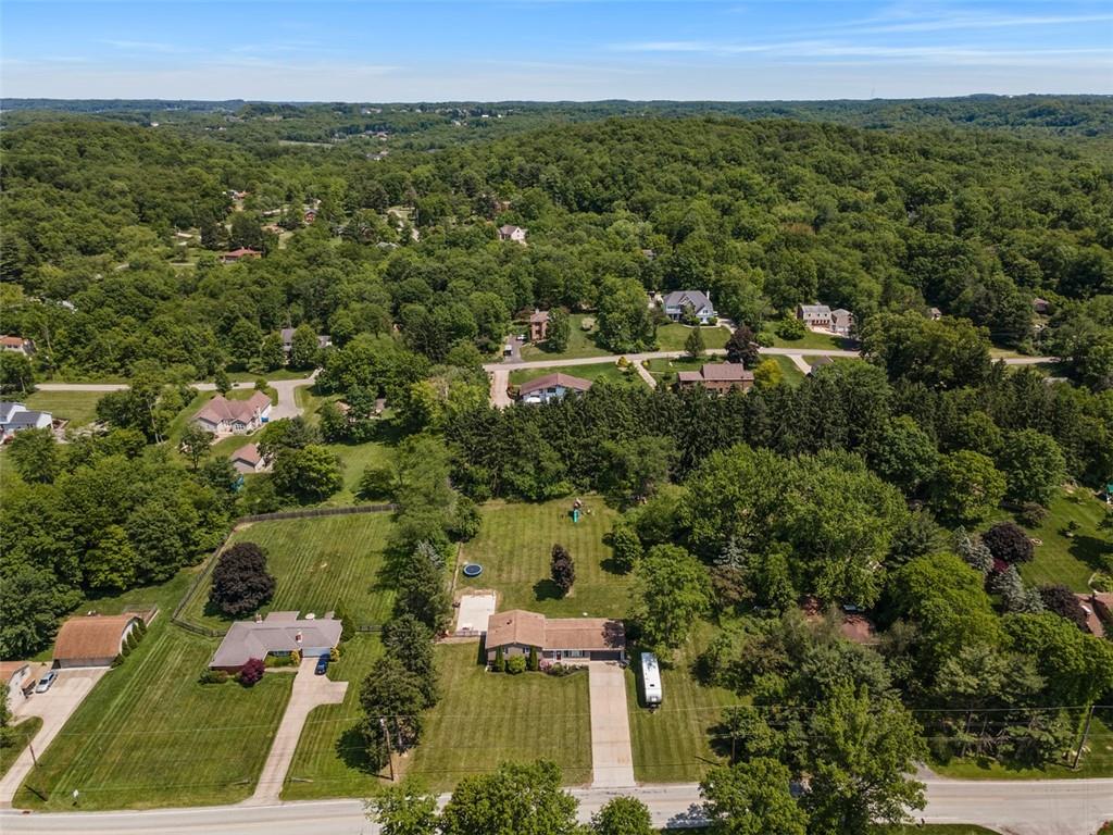 381 Golden Grove Road Baden, PA 15005 - Photo 36 of 38 an aerial view of residential houses with outdoor space and trees