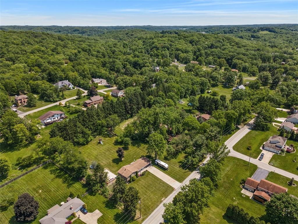 381 Golden Grove Road Baden, PA 15005 - Photo 37 of 38 an aerial view of a house with a yard