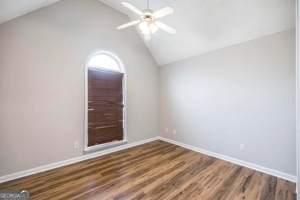 wooden floor in an empty room
