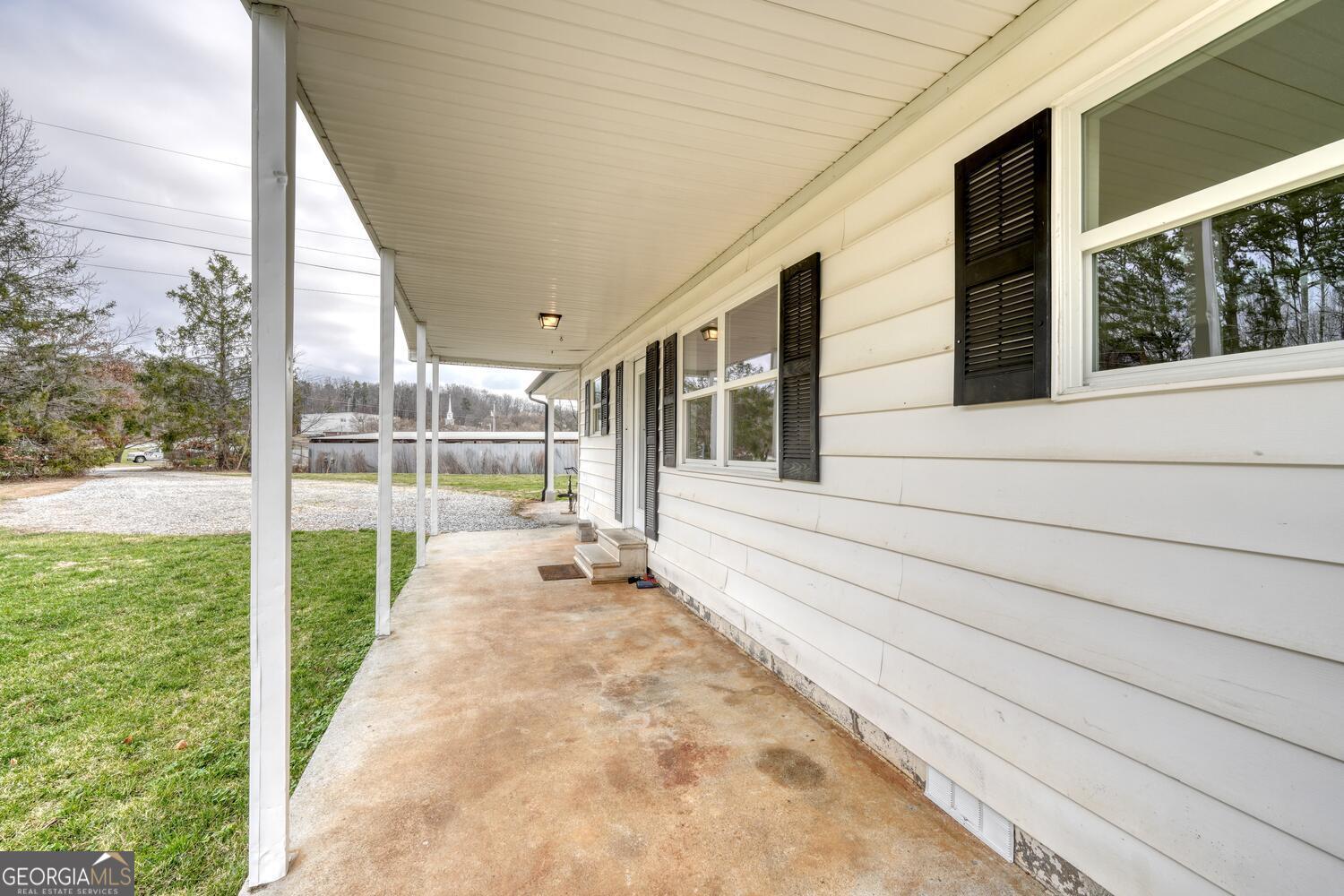 16 Antioch Church Road Blairsville, GA 30512 - Photo 29 of 36 a view of back yard of the house