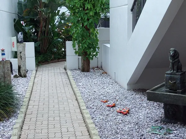 a view of a table and chairs in roof deck