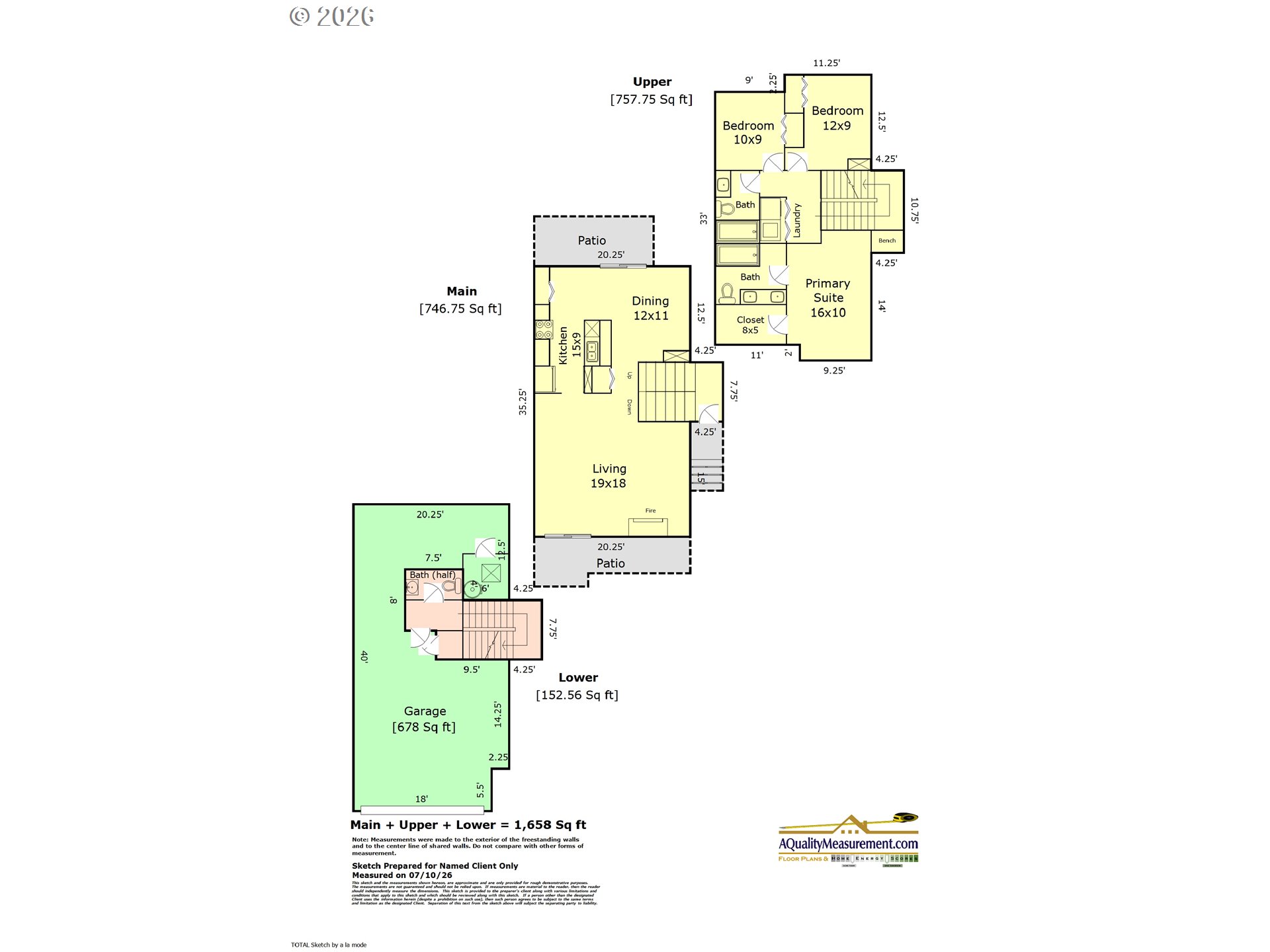14771 Southwest Beard Road, Unit 104 Beaverton, OR 97007 - Photo 46 of 46 Floor Plan