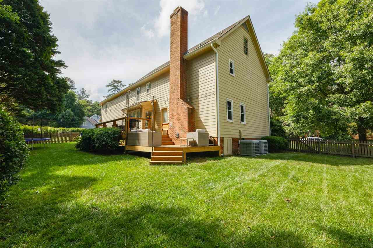 2021 Hamrick Drive Raleigh, NC 27615 - Photo 11 of 13 The private FENCED yard has plenty of room for your family to enjoy the outdoors! All of the windows were replaced 4-5 years ago with exception of attic and garage. Yard