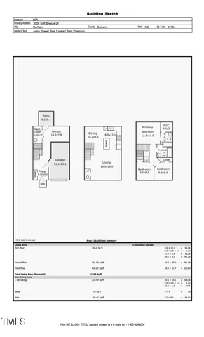 $2,100 | 3009 Soft Breeze Drive, Durham, NC 27704