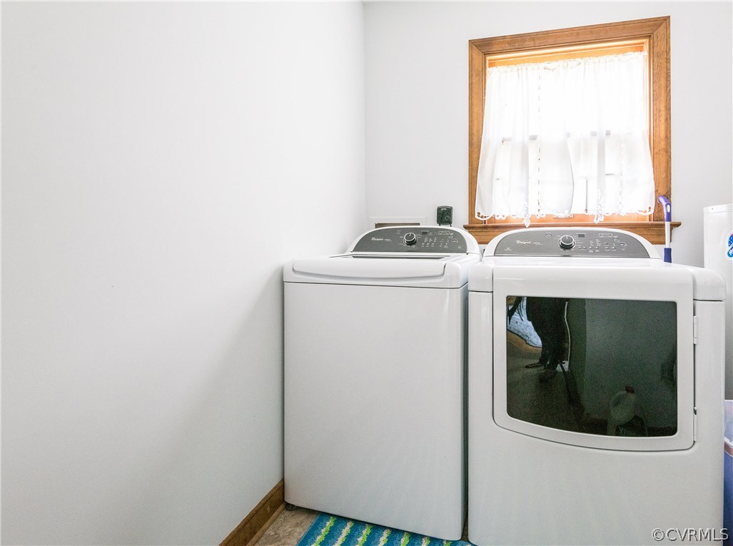 14008 Walnut Creek Road Midlothian, VA 23112 - Photo 22 of 34 a utility room with dryer and washer