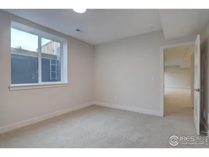 a view of empty room