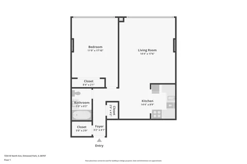 a picture of a floor plan