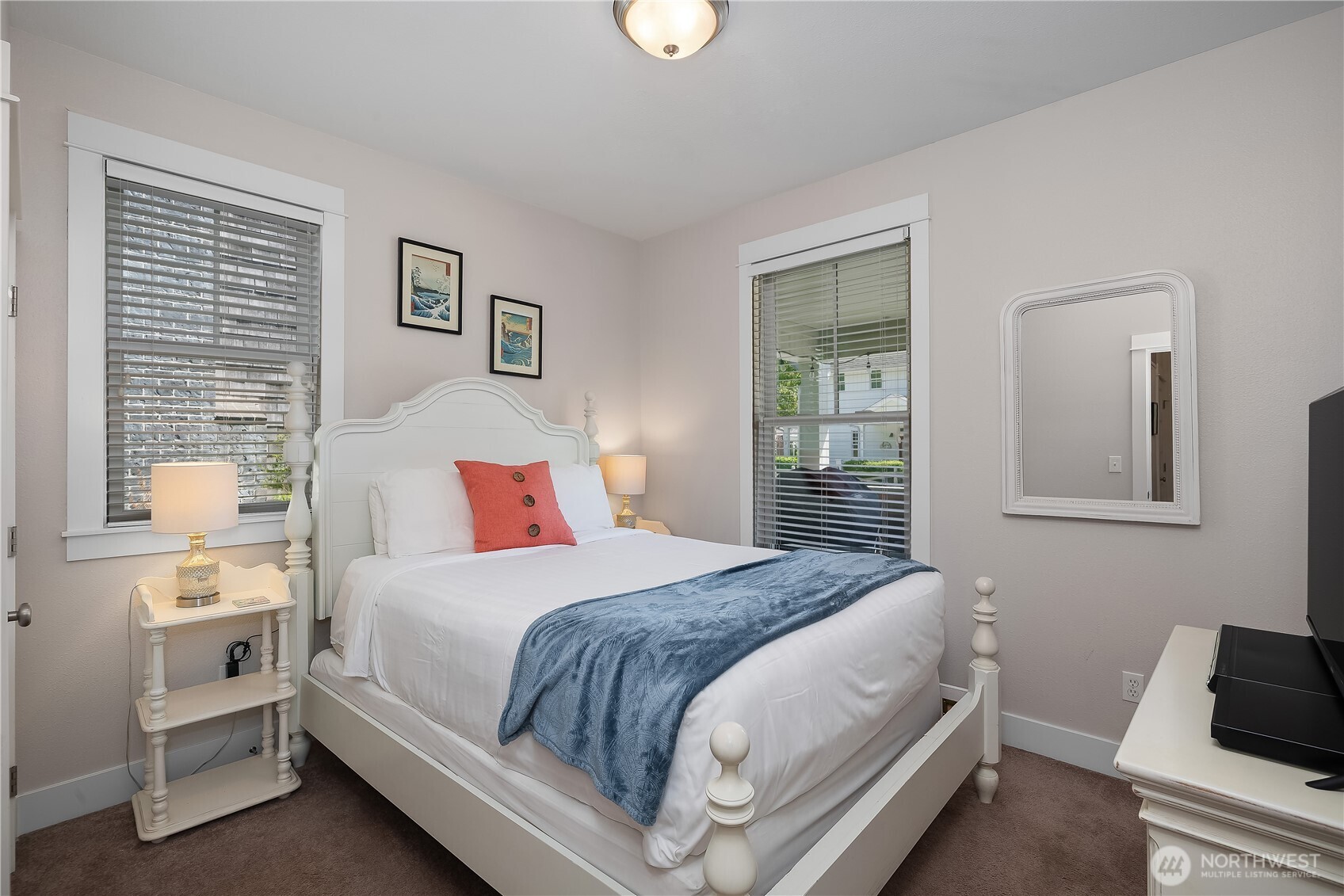 34 Seastar Lane Pacific Beach, WA 98571 - Photo 12 of 28 a bedroom with a bed and a window