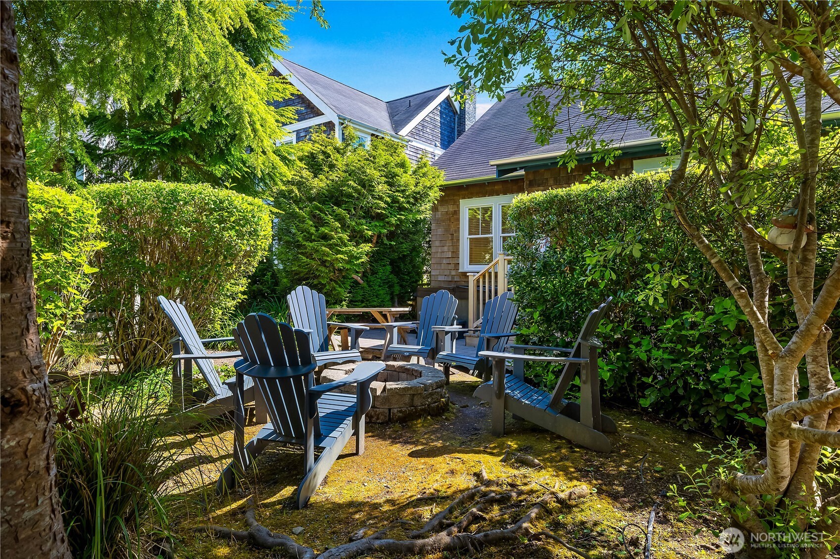 34 Seastar Lane Pacific Beach, WA 98571 - Photo 23 of 28 a view of an chairs and tables in the patio