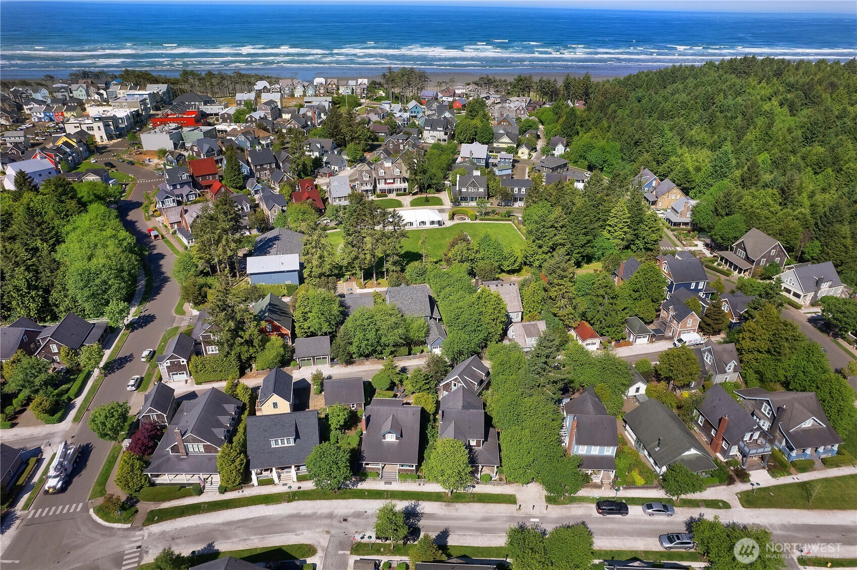 34 Seastar Lane Pacific Beach, WA 98571 - Photo 28 of 28 an aerial view of multiple house