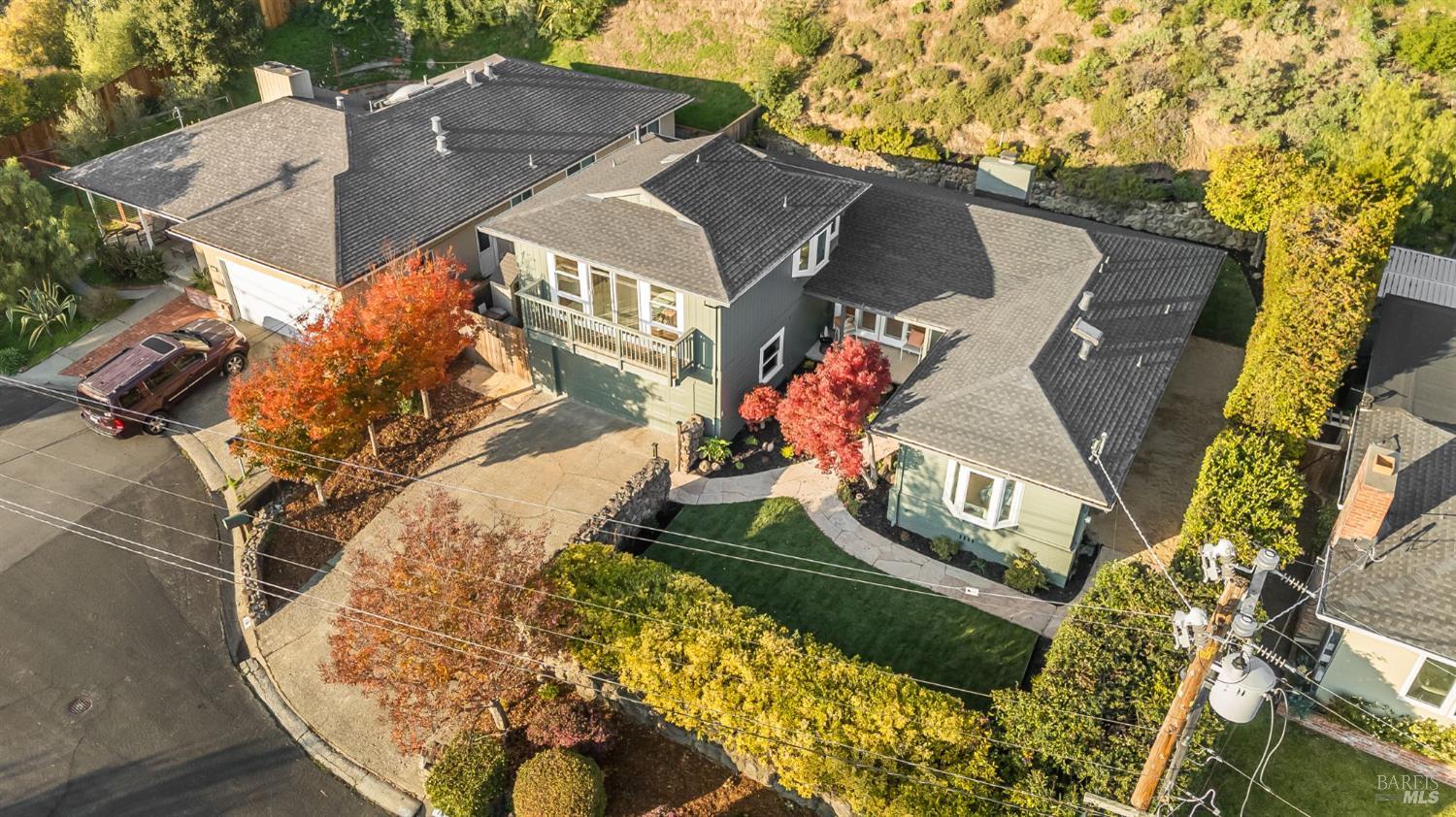 16 Edna Court Kentfield, CA 94904 - Photo 1 of 1 an aerial view of a house