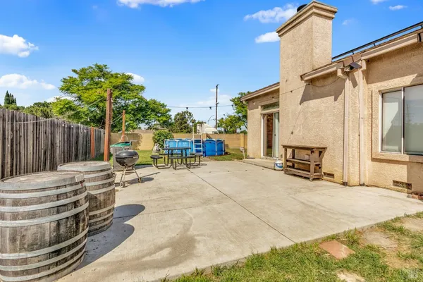 a view of outdoor space with seating area