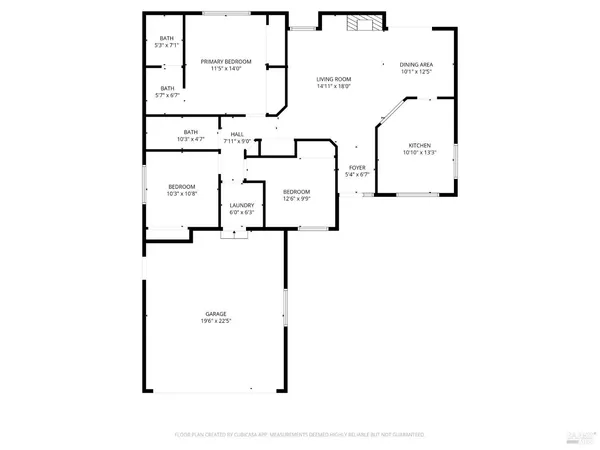 a picture of a bench in front of a door