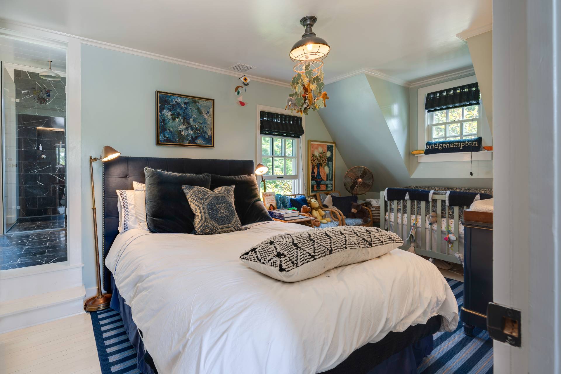 12 Huntington Lane Water Mill, NY 11976 - Photo 41 of 50 a bedroom with bed and a night stand