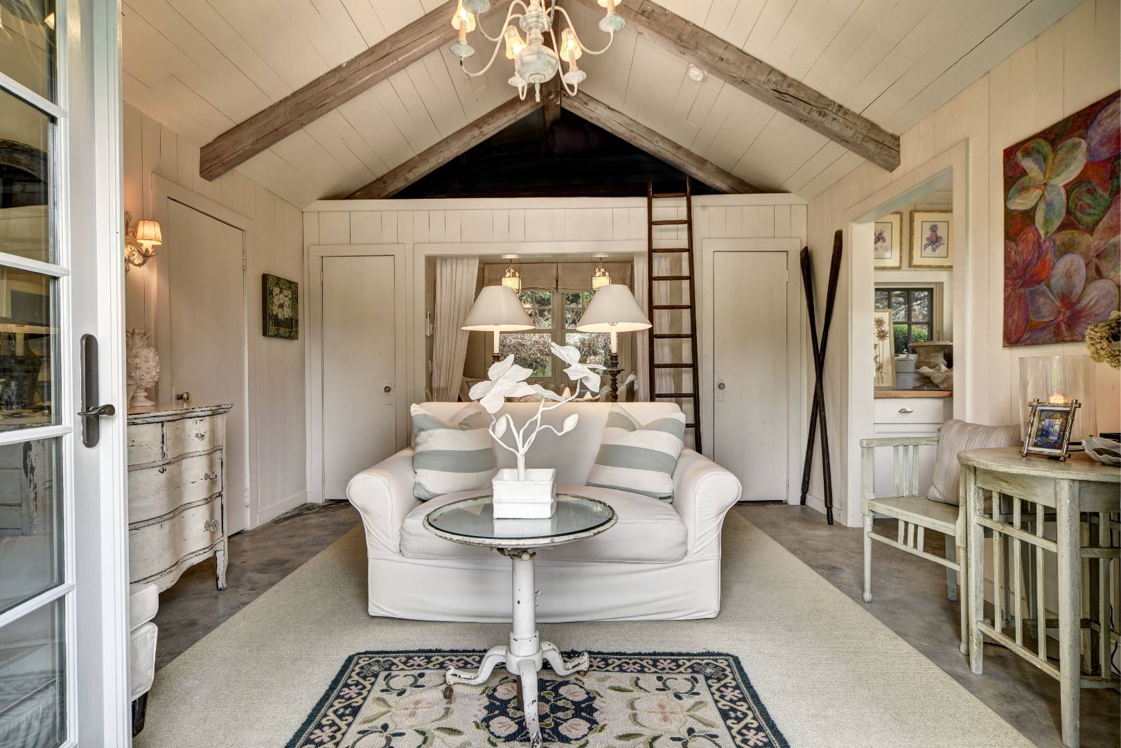 12 Huntington Lane Water Mill, NY 11976 - Photo 45 of 50 a dining room with furniture and wooden floor