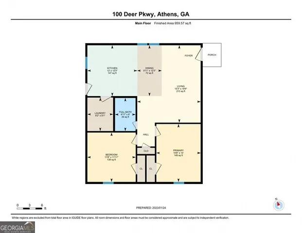 $1,345 | 100 Deer Parkway, Athens, GA 30605
