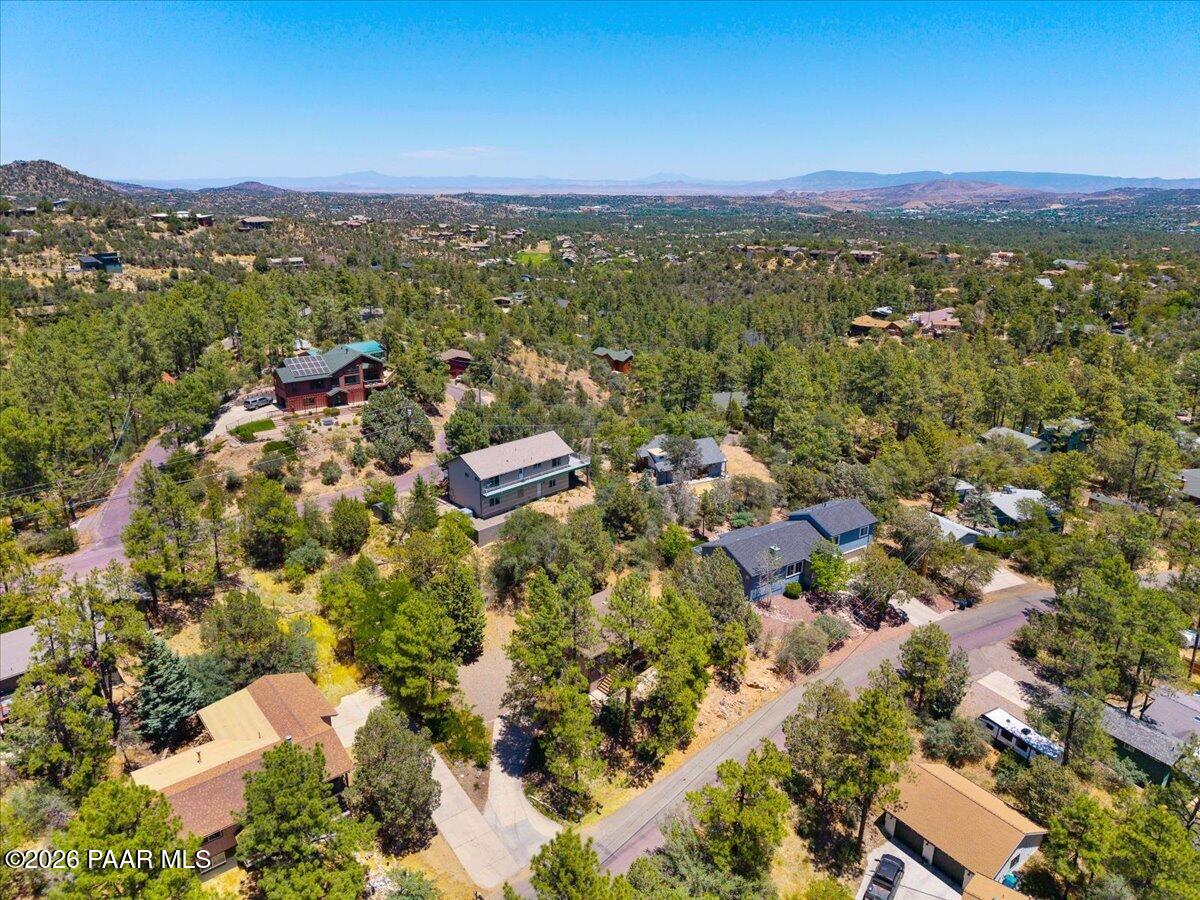 2182 West Mountain Laurel Road Prescott, AZ 86303 - Photo 24 of 25 Aerial Side View