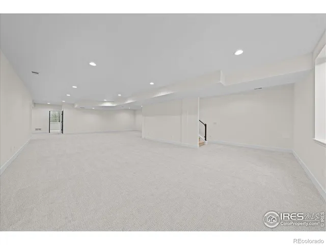 a view of empty room