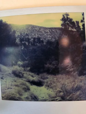 a view of city and mountain