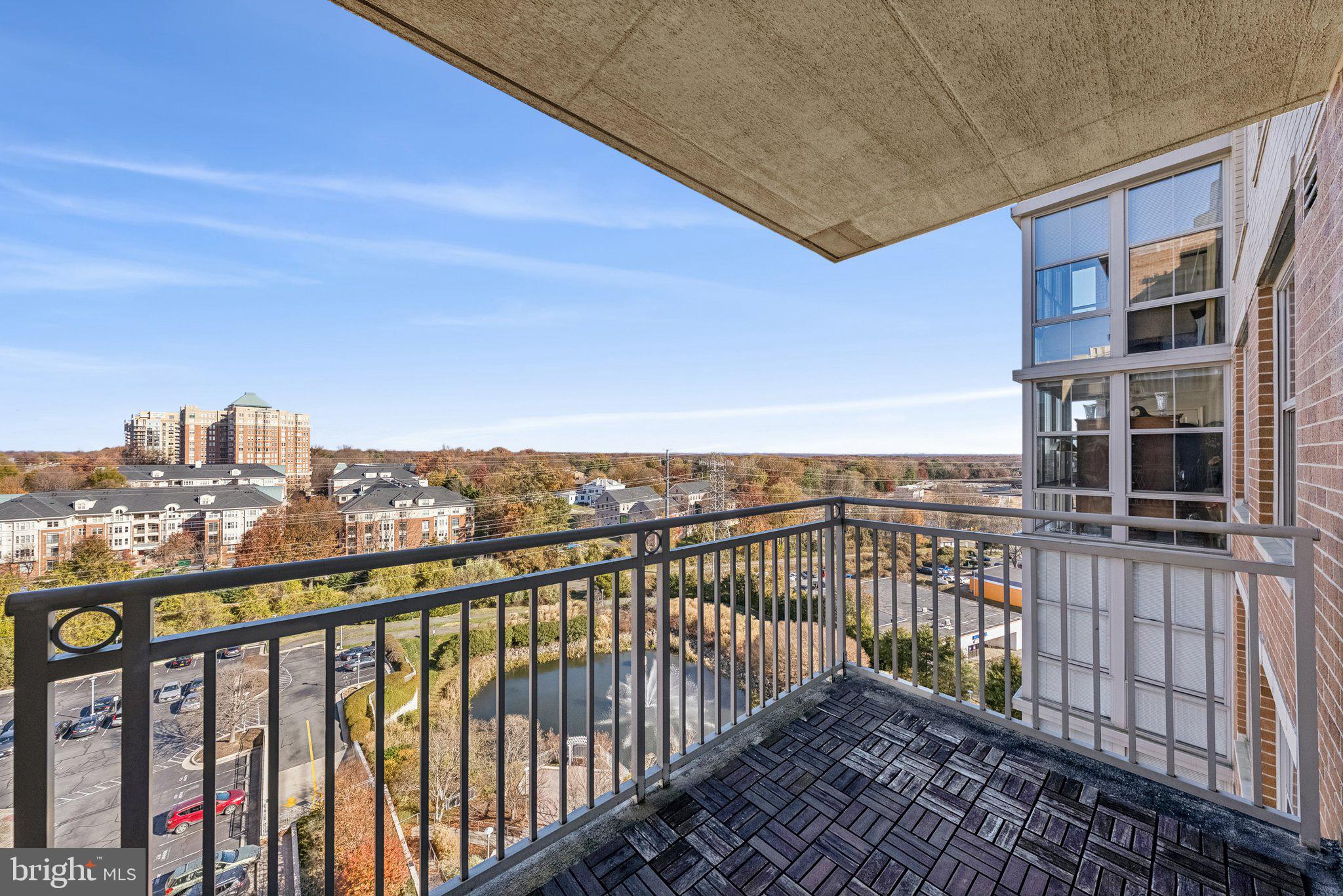11800 Sunset Hills Road, Unit 1125 Reston, VA 20190 - Photo 20 of 24 a view of city from a balcony