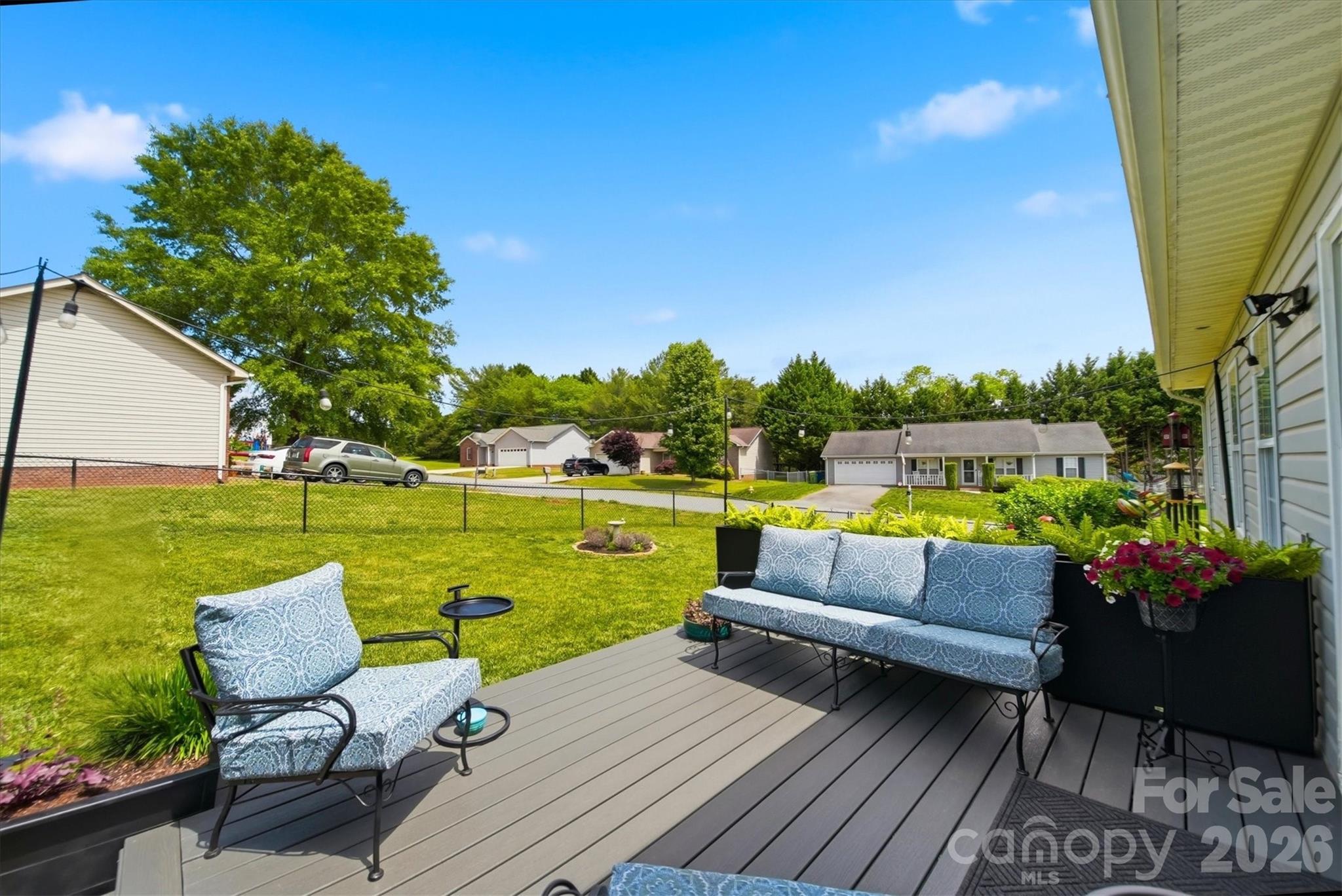 2104 Sheffield Court Northwest Conover, NC 28613 - Photo 20 of 25 a view of house with garden and patio