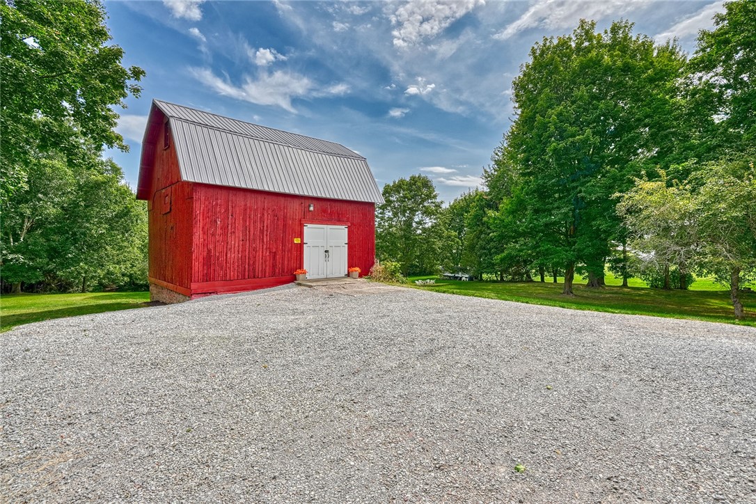 5422 Lincoln Road Walworth, NY 14519 - Photo 3 of 49 3 story Barn with Fresh Paint, Metal Roof and new