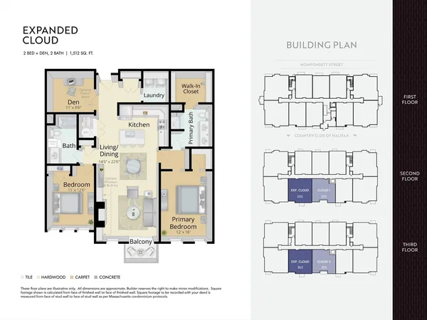 $544,000 | 265 Monponsett Street, Unit 2203, Halifax, MA 02338