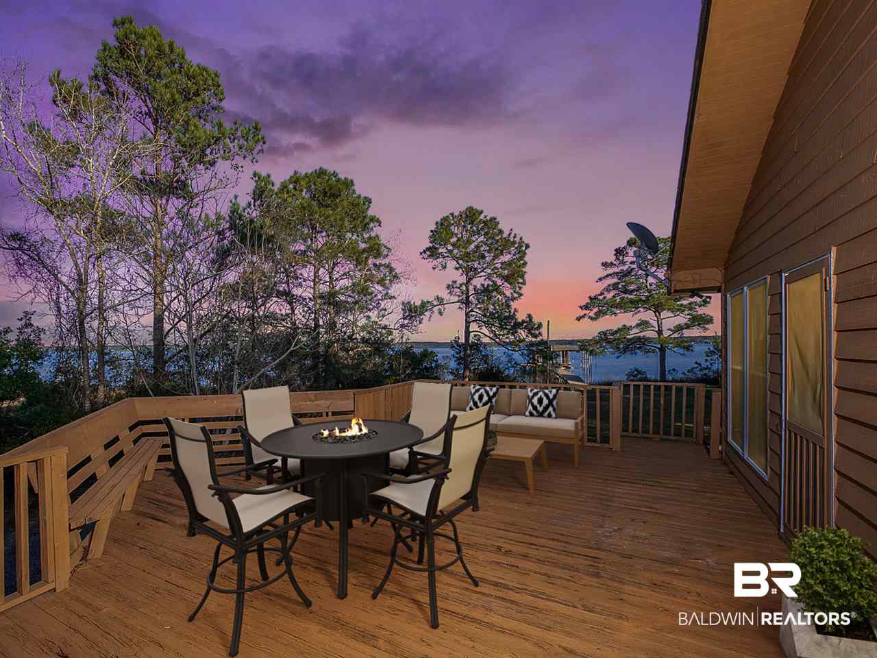 11696 Mary Ann Bch Road Fairhope, AL 36532 - Photo 2 of 44 Virtually Staged Deck