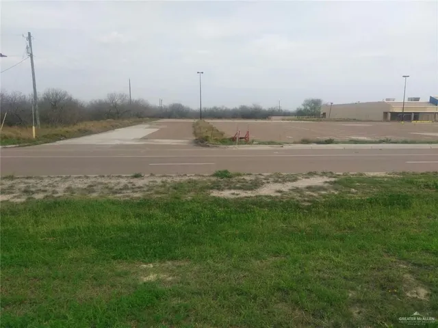 a view of a lake with a big yard