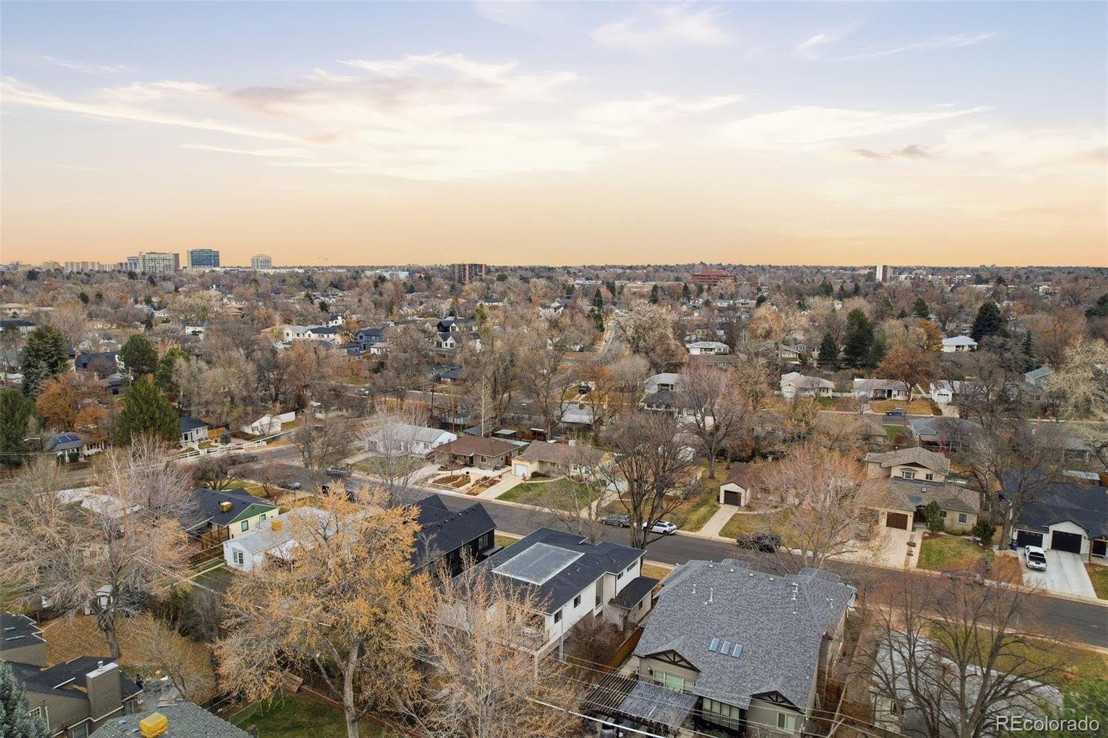 2757 South Steele Street Denver, CO 80210 - Photo 49 of 50 an aerial view of a city