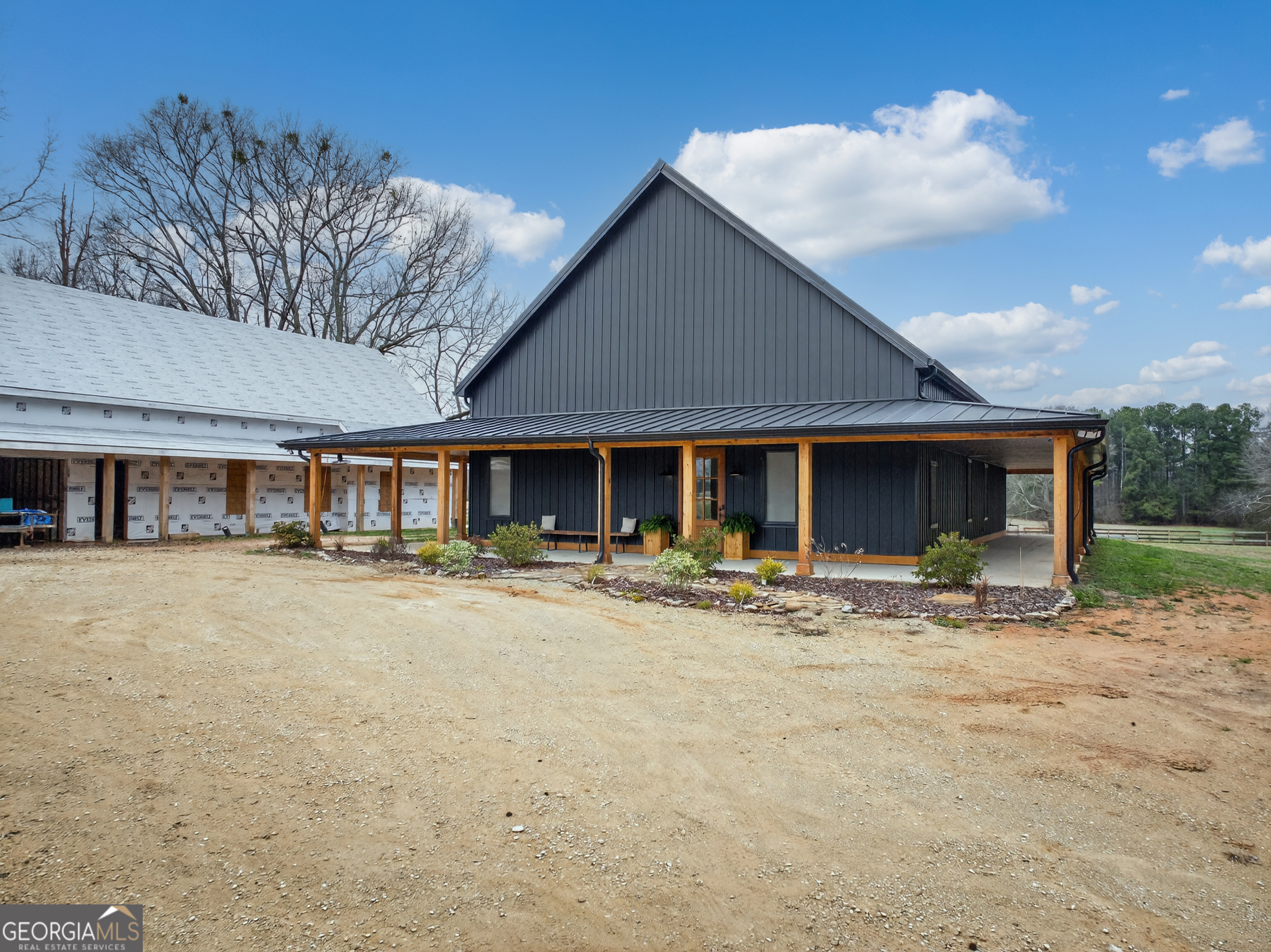 1570 Eley Road White Plains, GA 30678 - Photo 18 of 43 a view of a house with a yard and sitting area