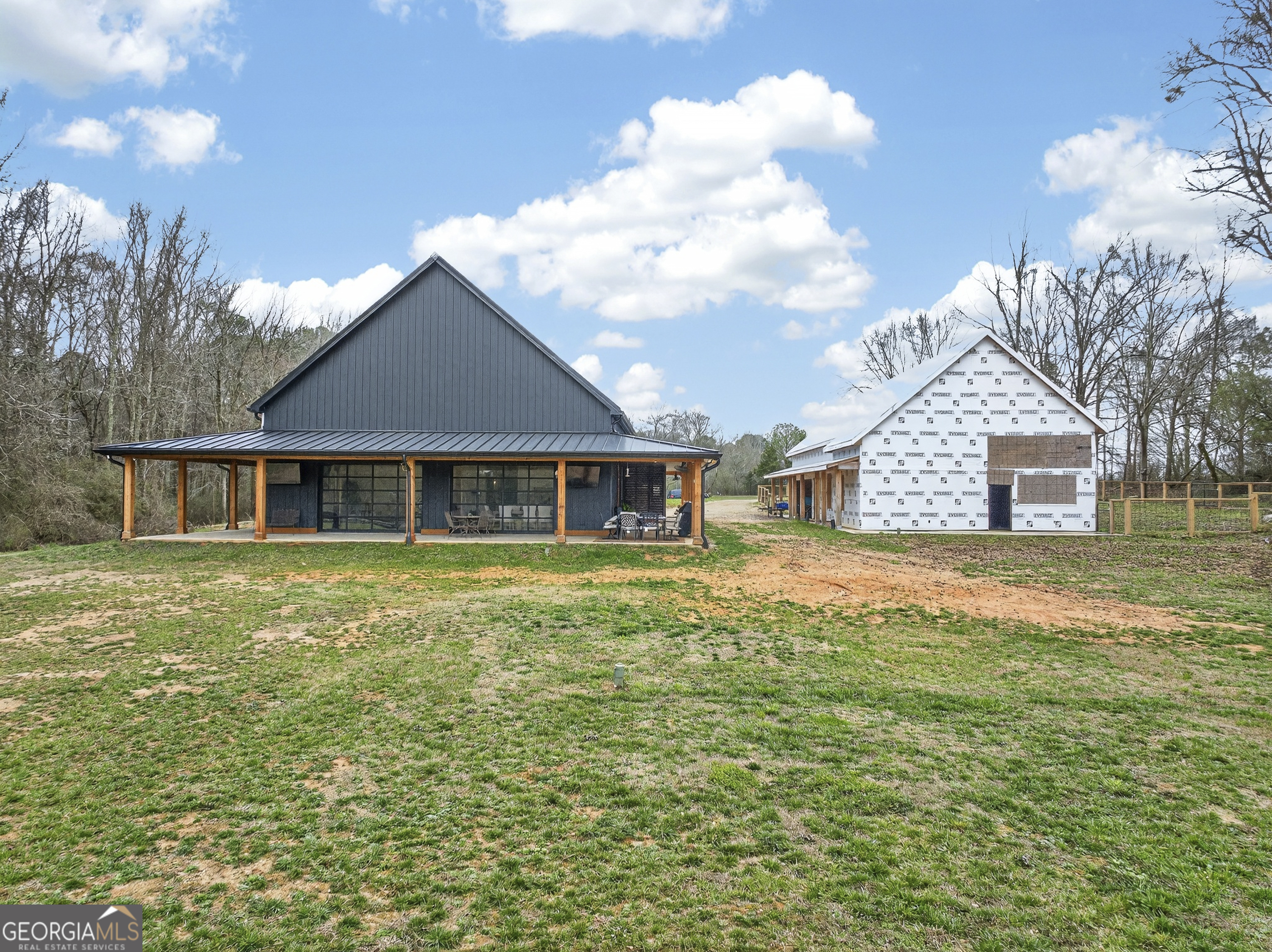1570 Eley Road White Plains, GA 30678 - Photo 34 of 43 a front view of a house with a garden