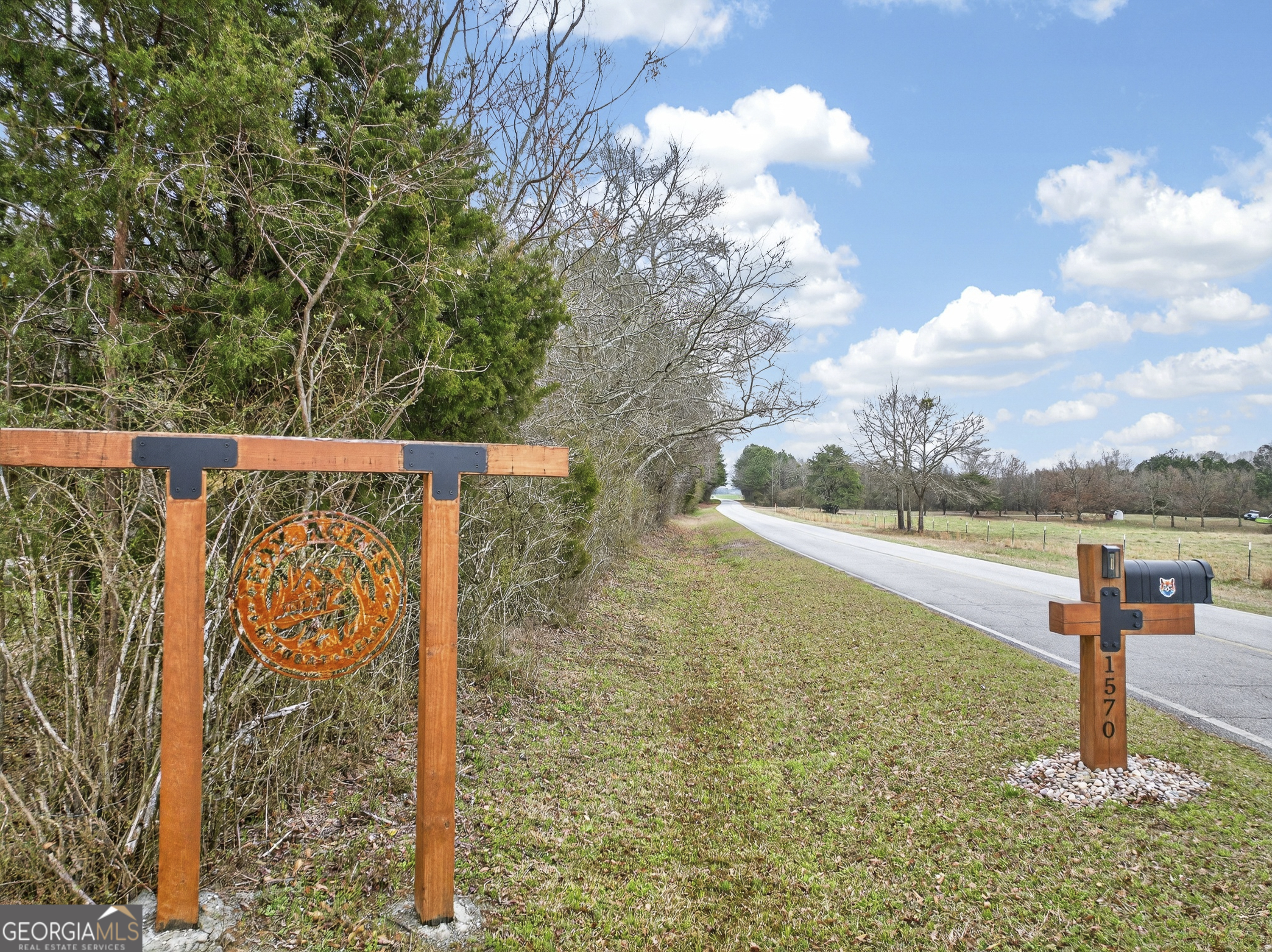 1570 Eley Road White Plains, GA 30678 - Photo 4 of 43 a view of a street with fire pit